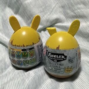 2 Fuggler RABBITACULAR EDITION Mystery Easter Bunny Mini Figures in Eggs